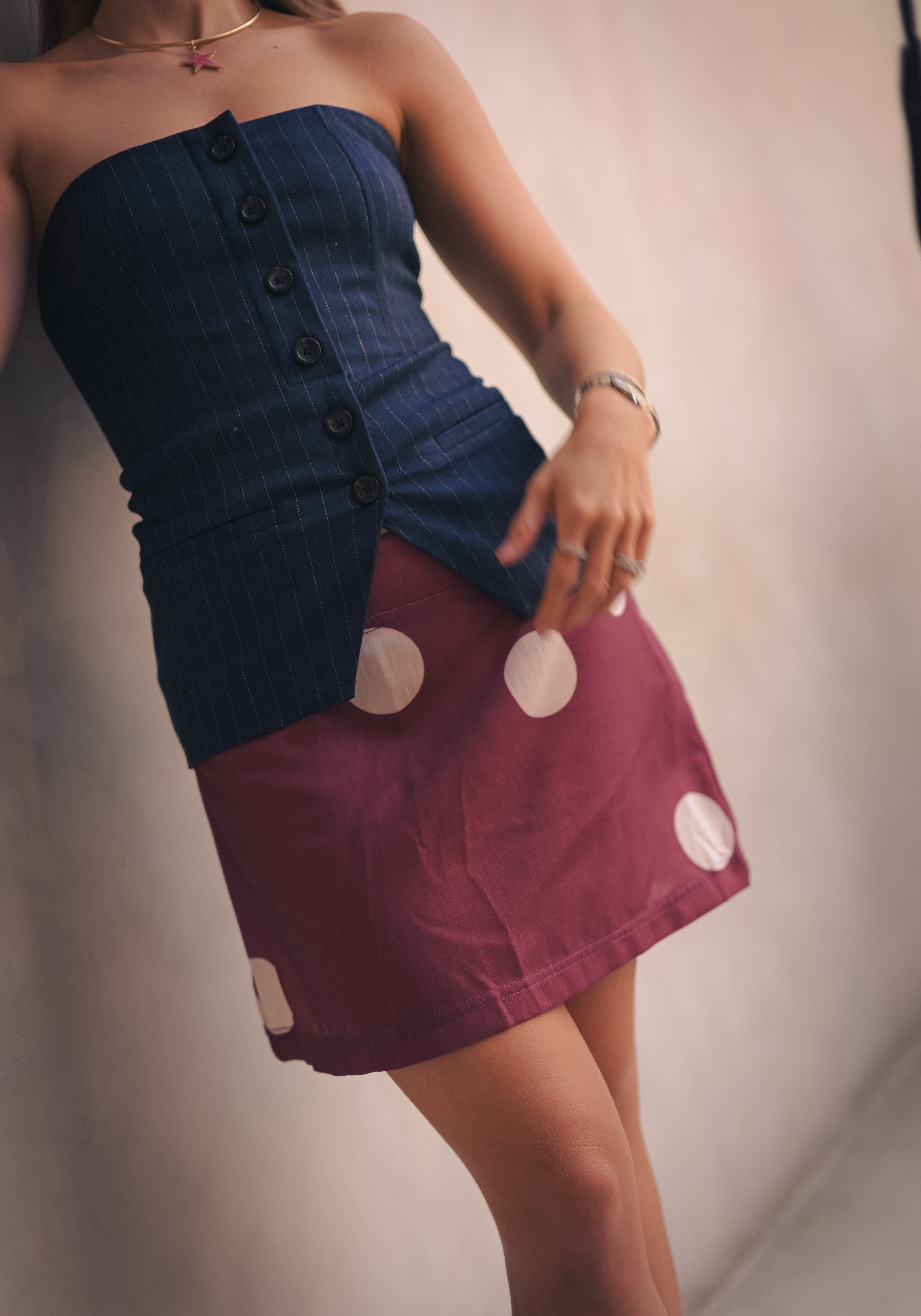 RED PEPPER MINISKIRT