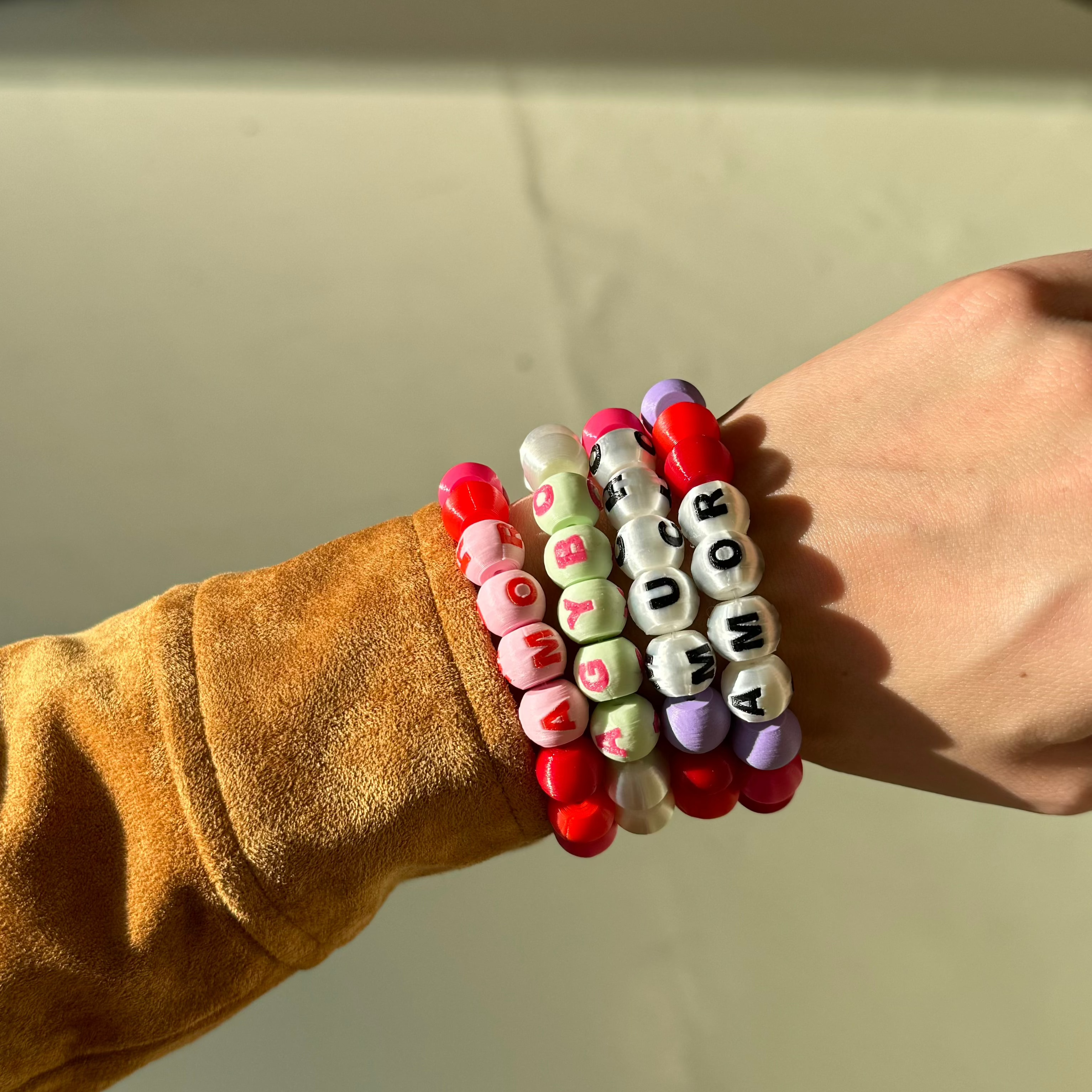 MUCHO AMOR CAMP BRACELETS X2 - AGYBO