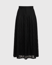 MIDNIGHT LACE SKIRT