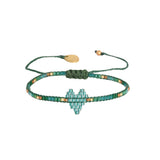 Brazalete Heartsy Row Verde