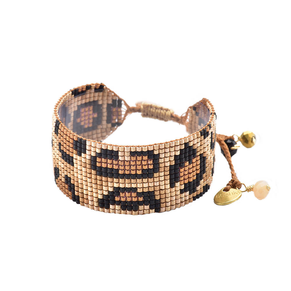 Brazalete Panthera Medium Café/Negro