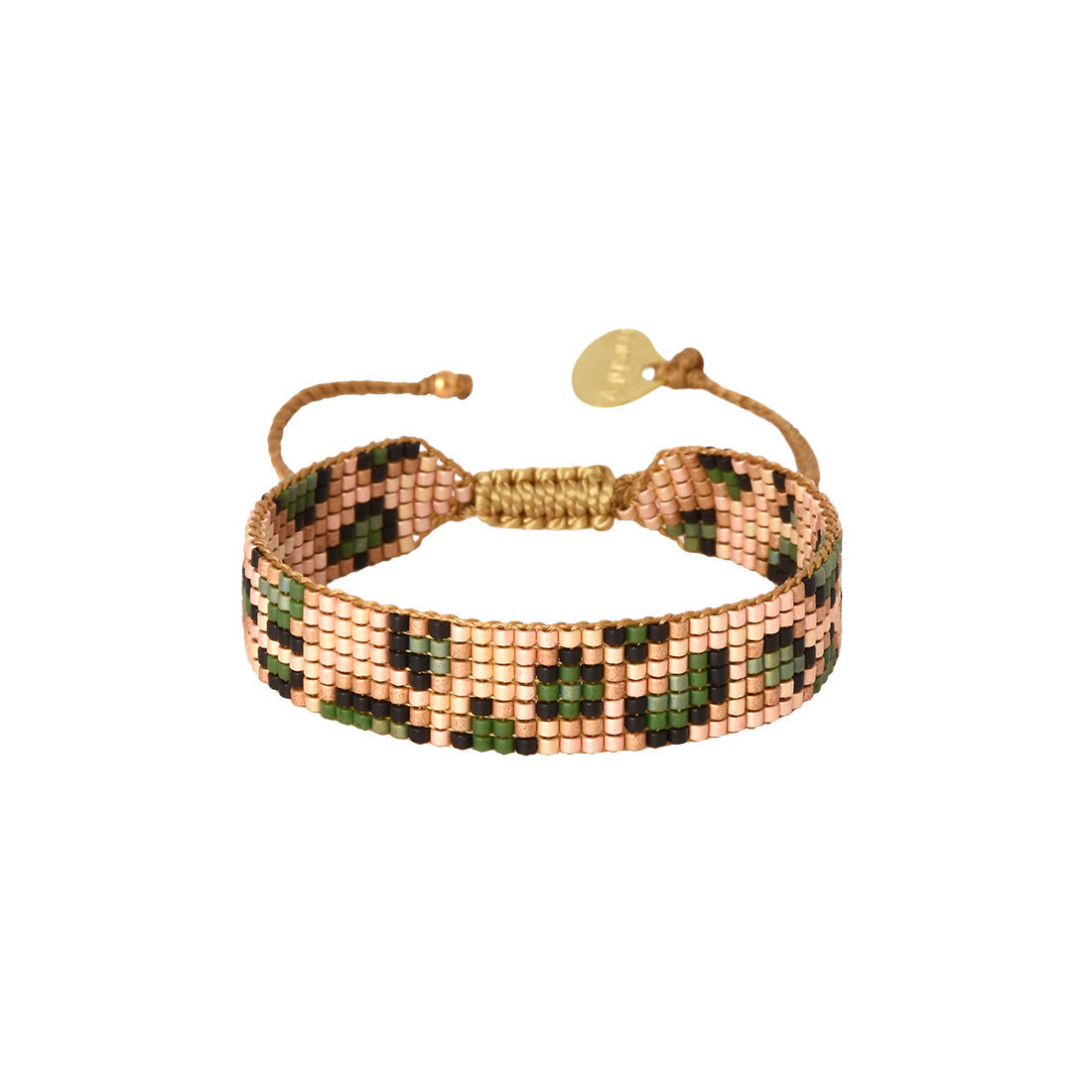 Brazalete Panthera pequeño Verde/Negro