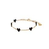 Brazalete Heartsy Chain Negro