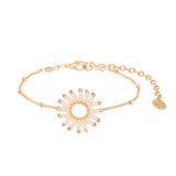 Brazalete Fringe Sun Blanco