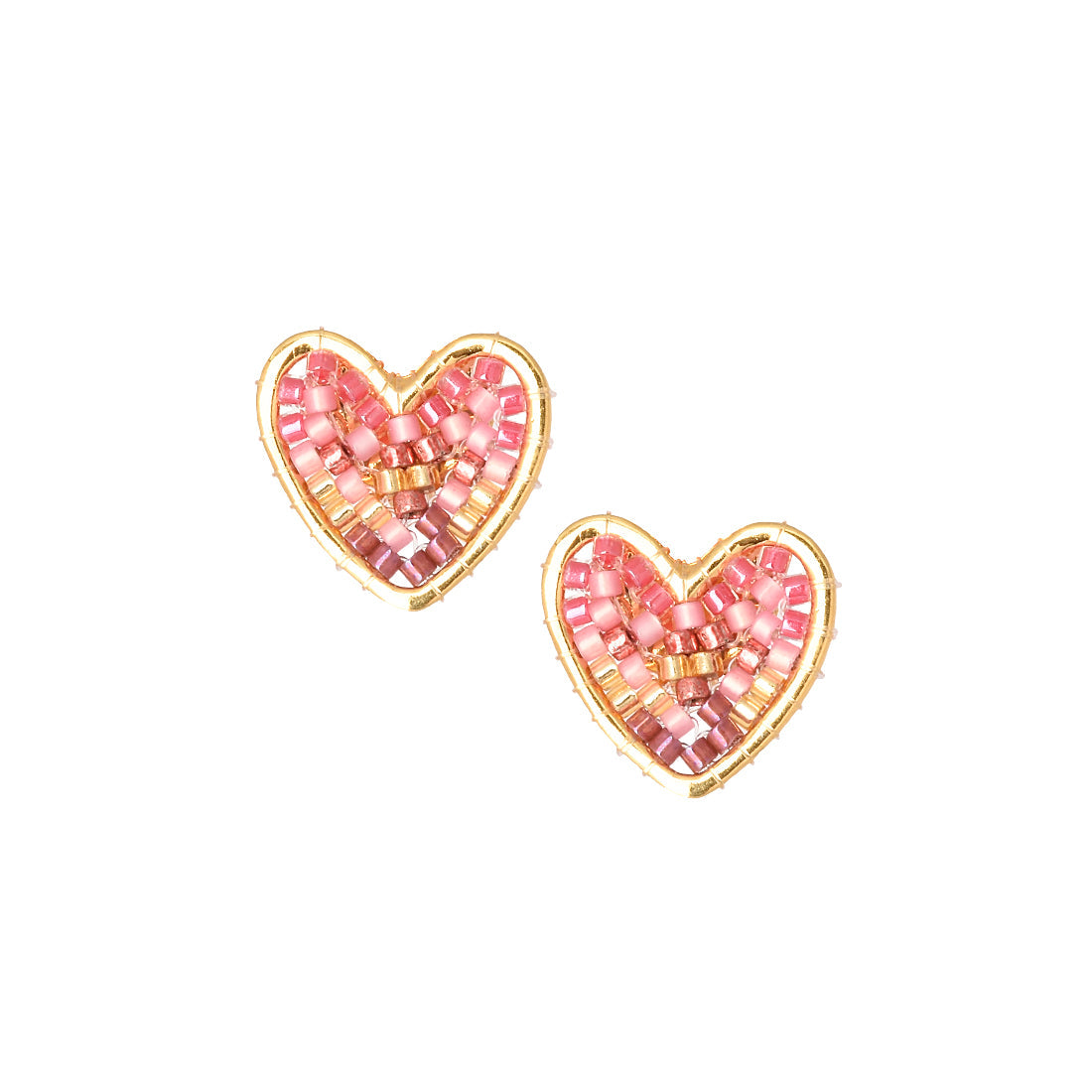 Aretes Cuoro Rosados