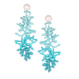 Aretes Coralia turqueza