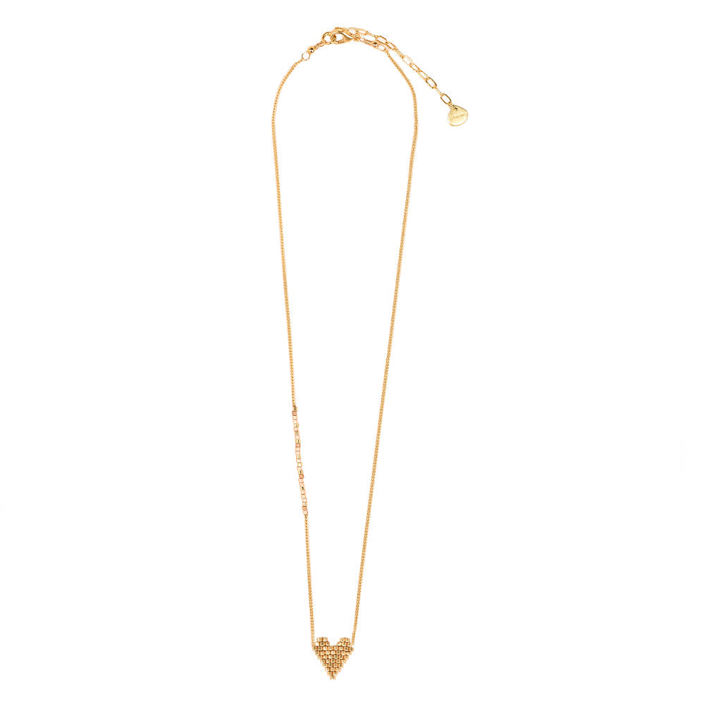Collar Heartsy Dorado