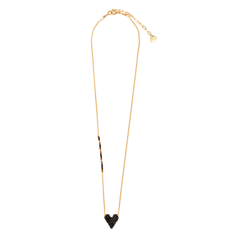 Collar Heartsy Negro