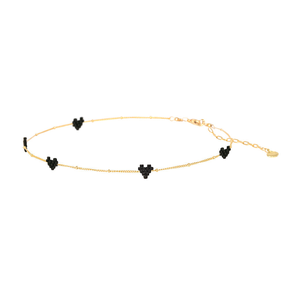 Choker Mini Heartsy Negro