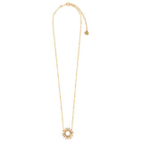 Collar Fringe Sun Dorado Corto