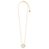 Collar Fringe Sun pequeño Menta