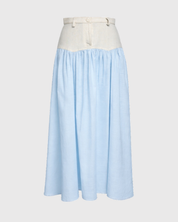 SAND STRIPE SKIRT (SKY)