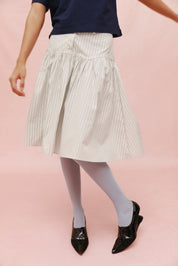 LATTE MIDI SKIRT