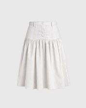 LATTE MIDI SKIRT