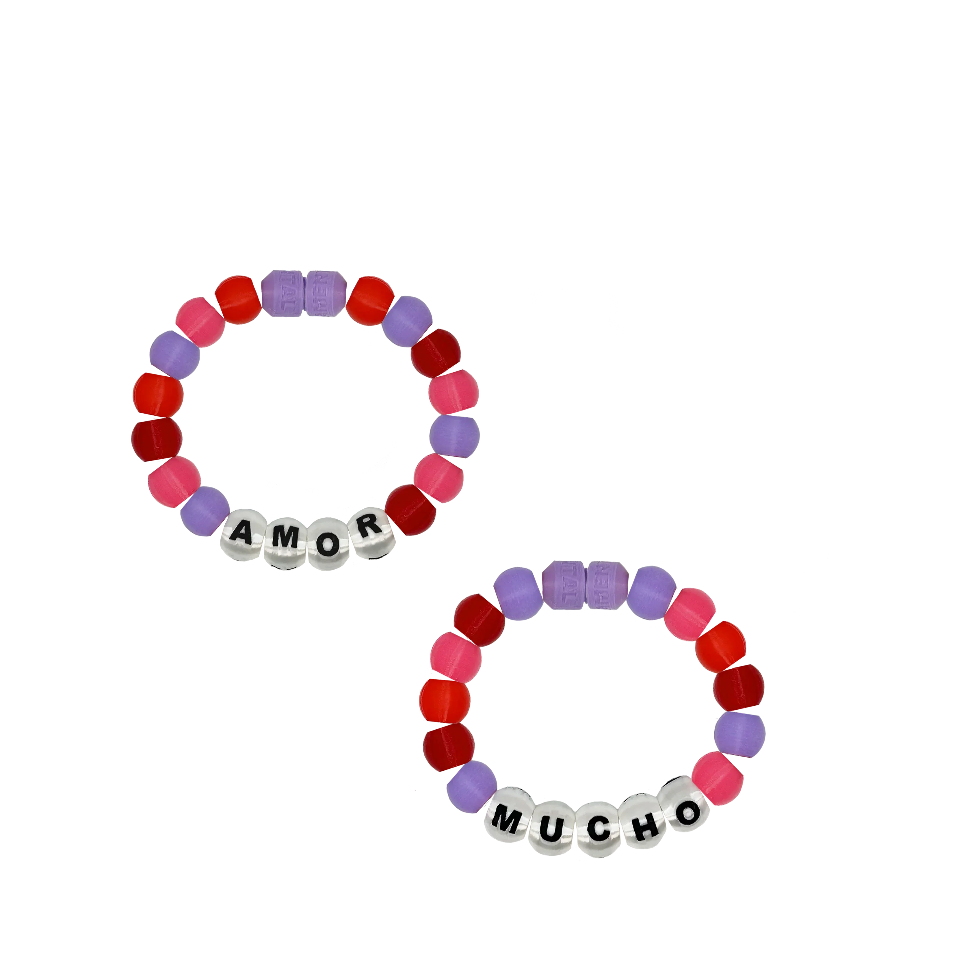 MUCHO AMOR CAMP BRACELETS X2 - AGYBO