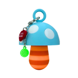LIPSTICK CASE HONGO CELESTE/NARANJA