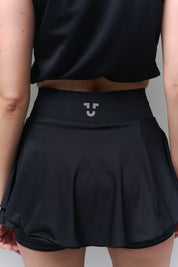 Crossed Court Skirt