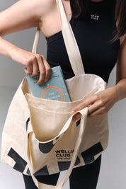 Wellness club tote bag
