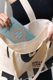 Wellness club tote bag