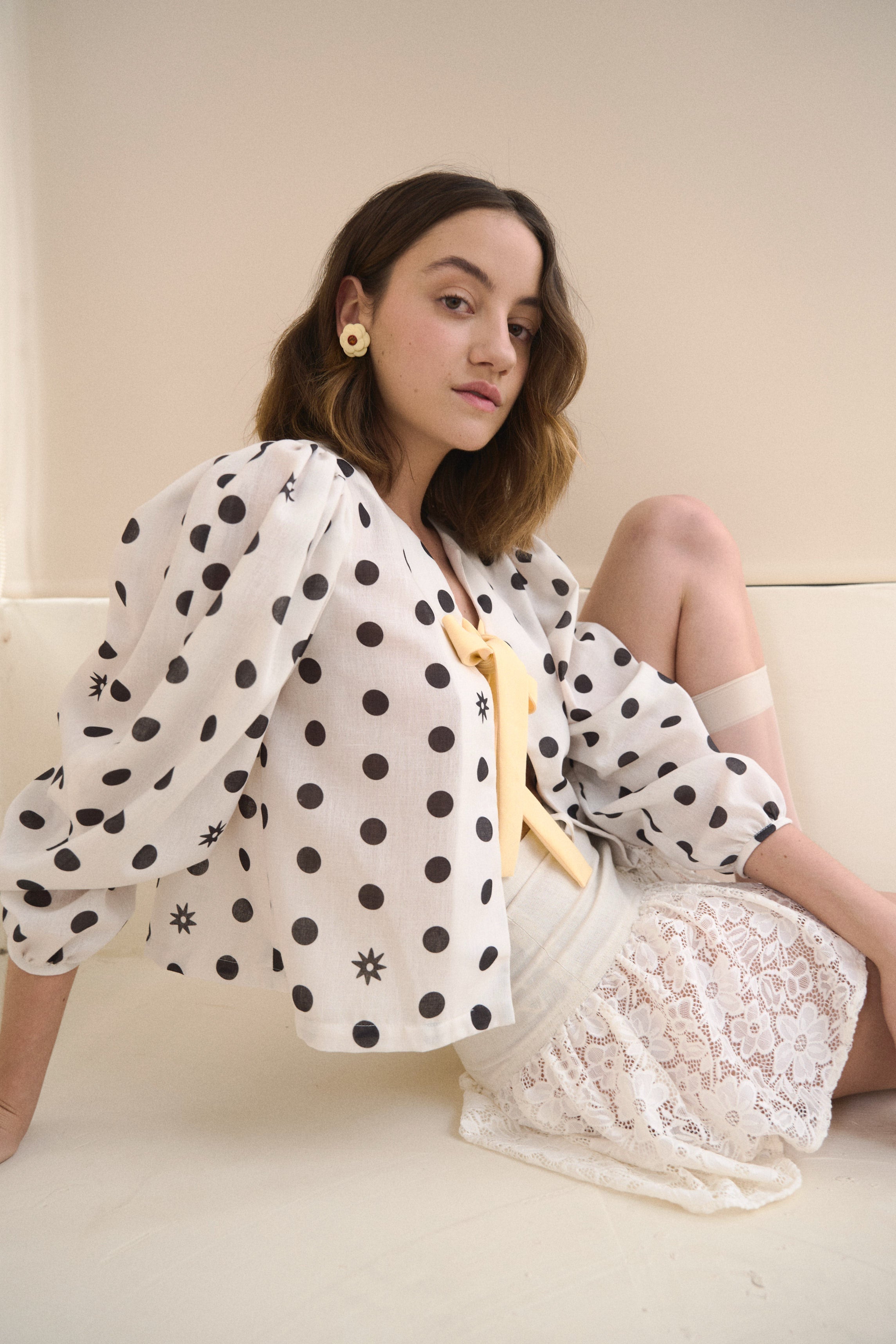 DOTTIE WOOLY TOP