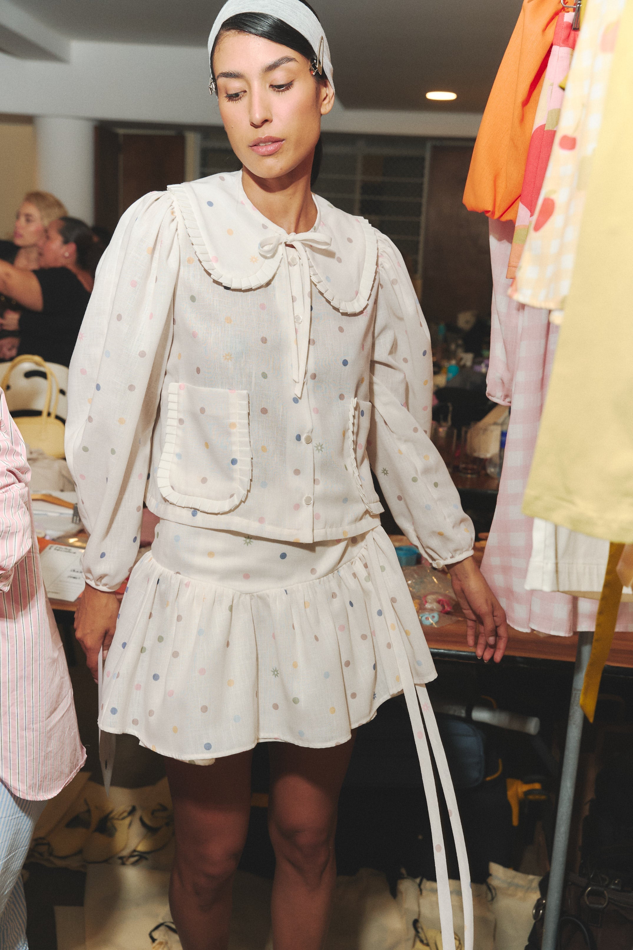 CONFETTI WRAP SKIRT