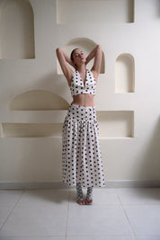 DOTTIE MAXI SKIRT