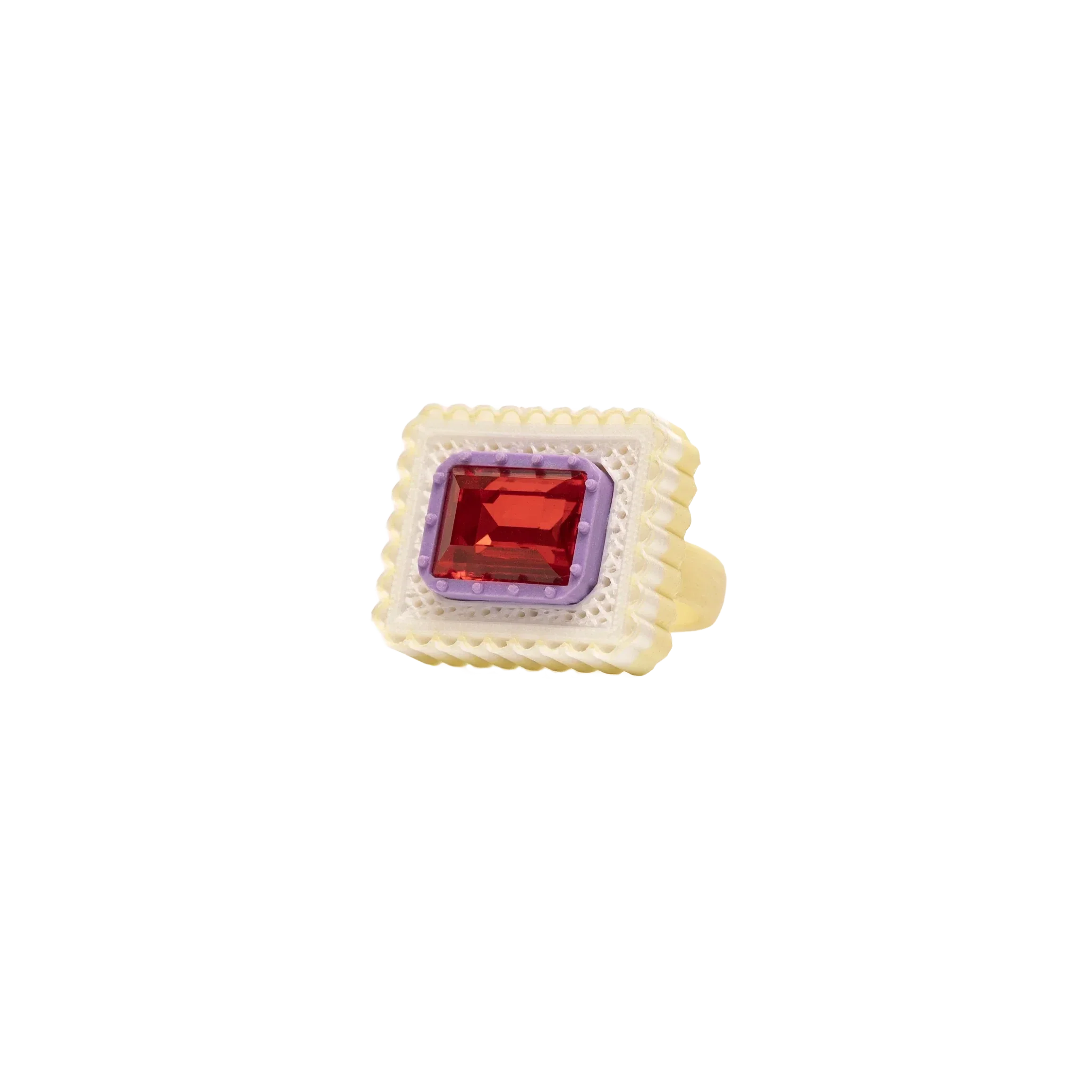 ANILLO DE LACE RECTANGULAR