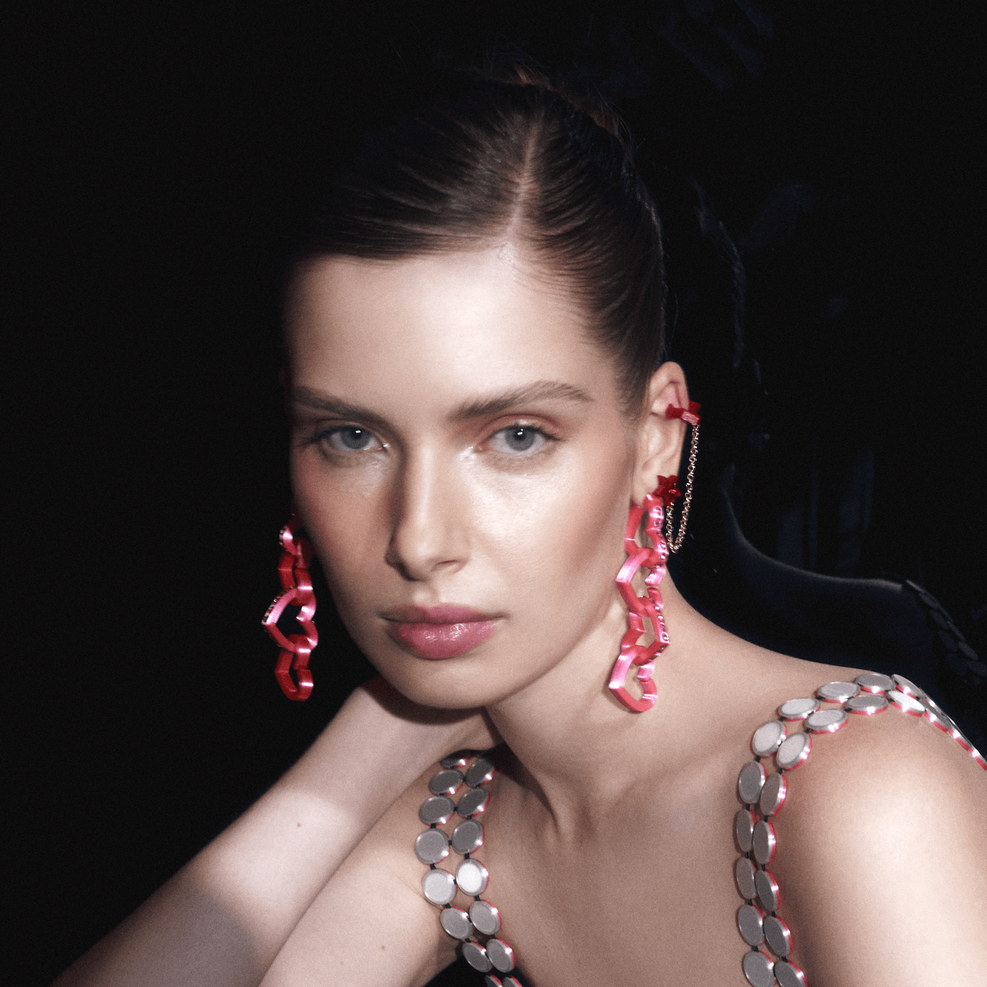 EARCUFF DE ESTRELLA CON CADENA