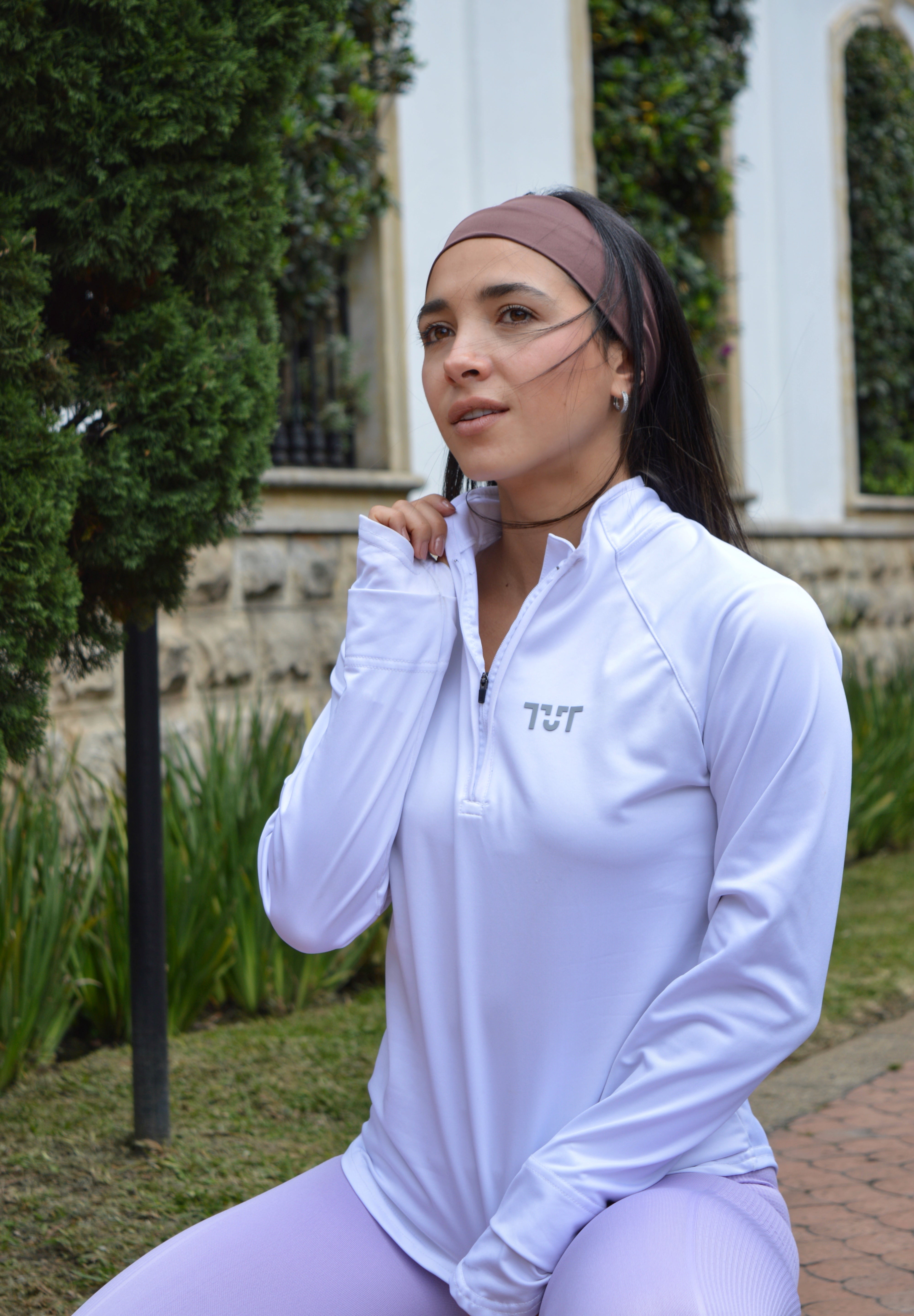 Elegance Dry-fit Jacket White