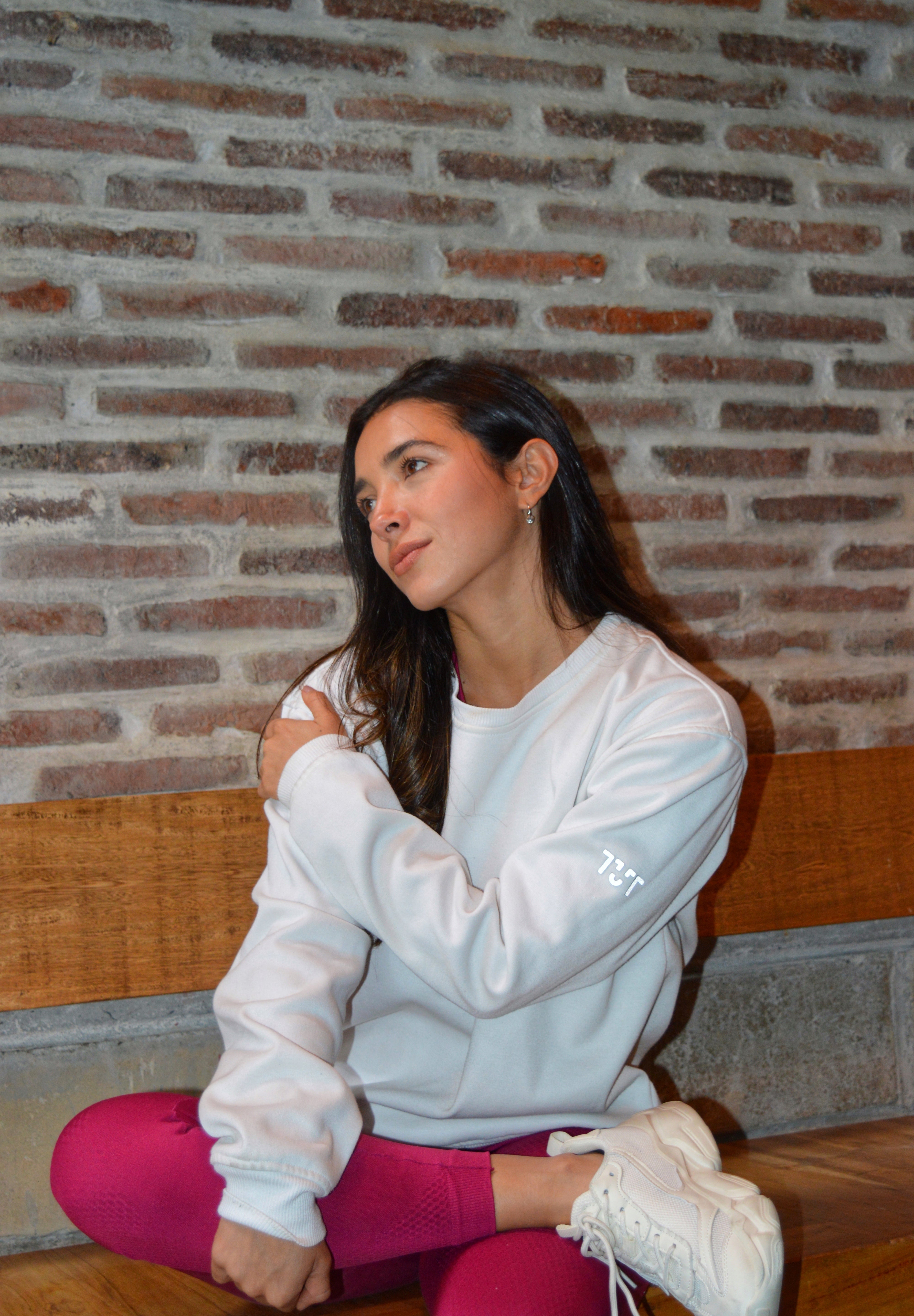 Oversized Crewneck White