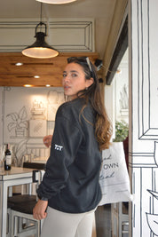 Oversized Crewneck Black