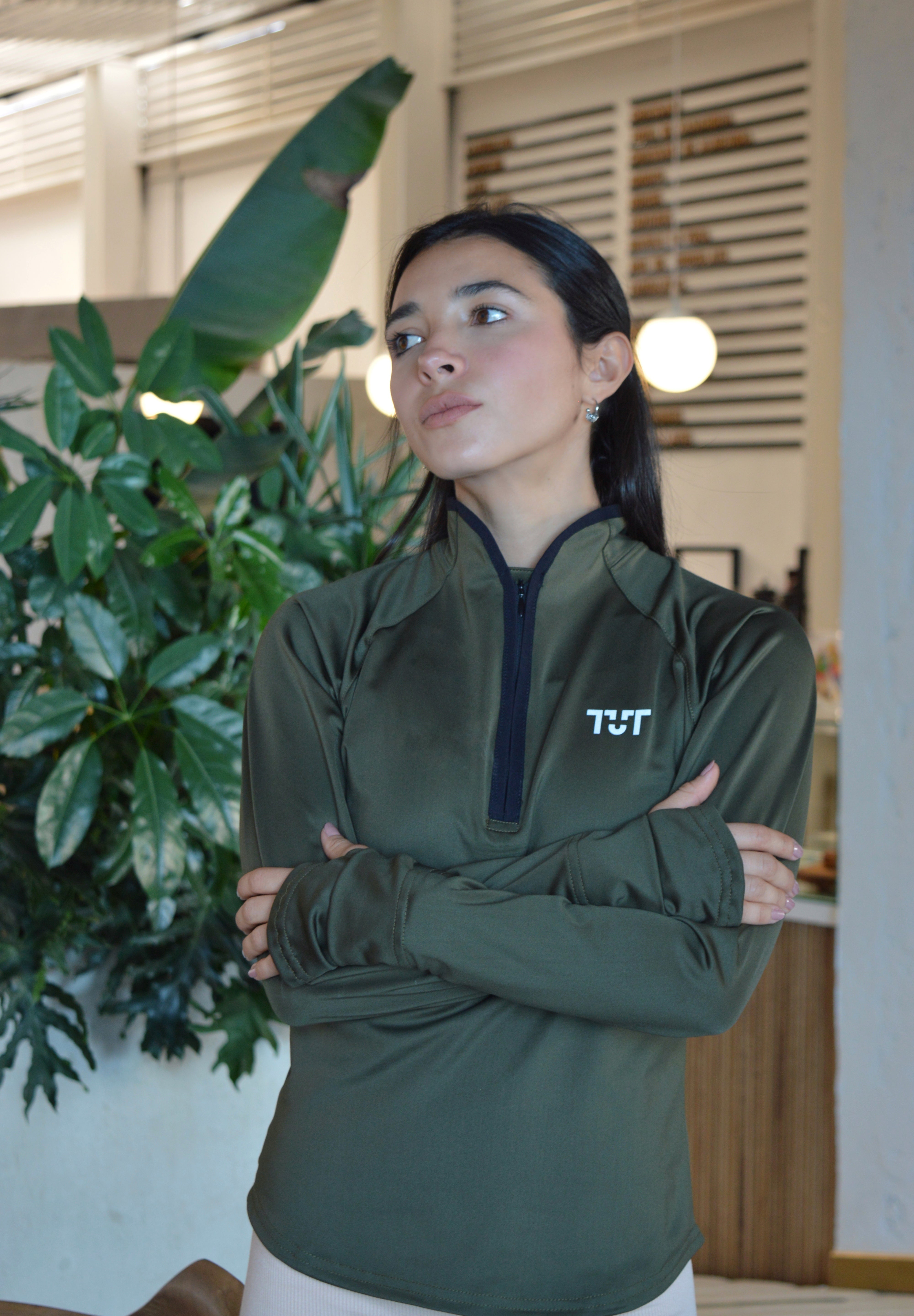Elegance Dry-fit Jacket Green