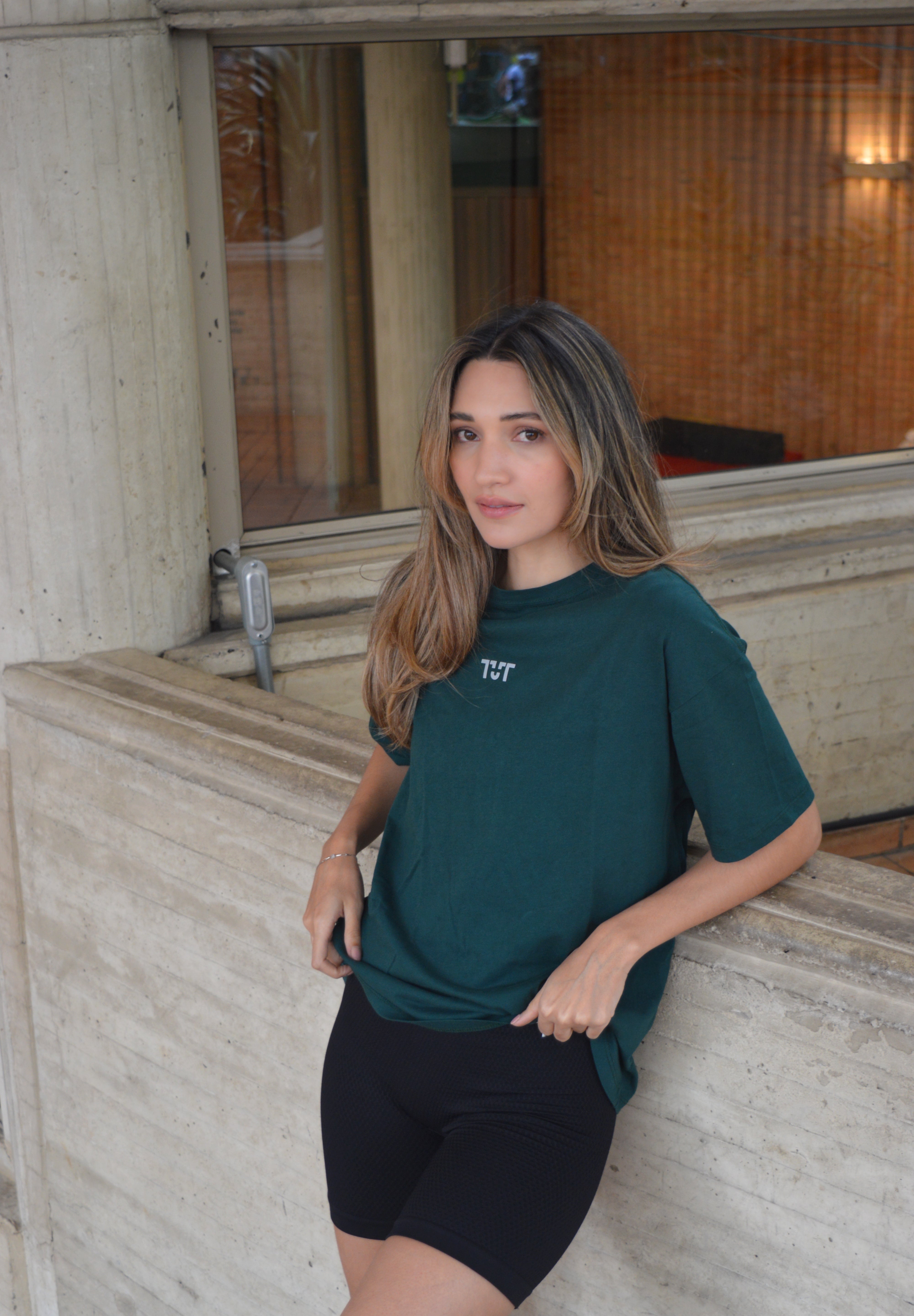 Oversized T-shirt Green