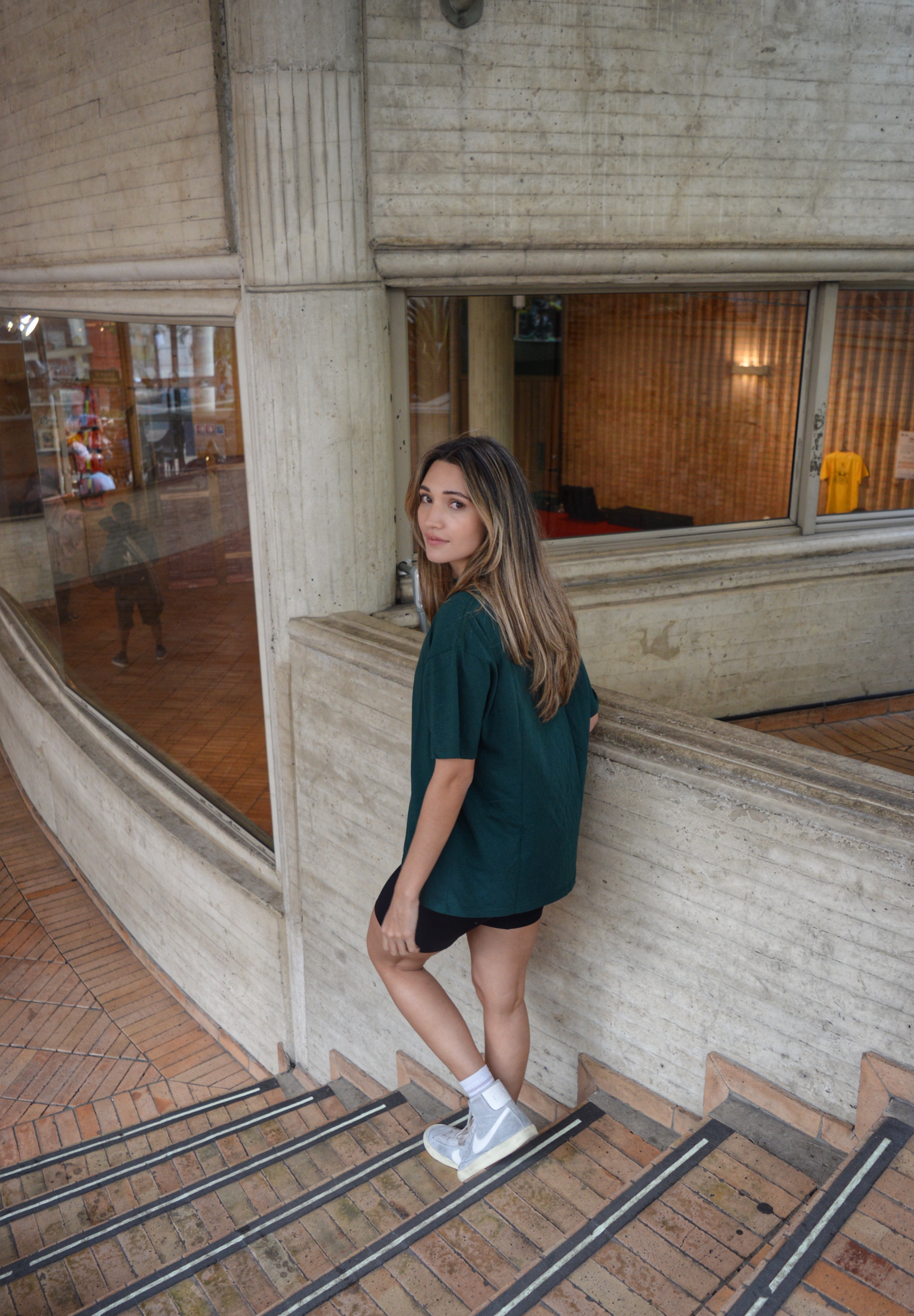 Oversized T-shirt Green