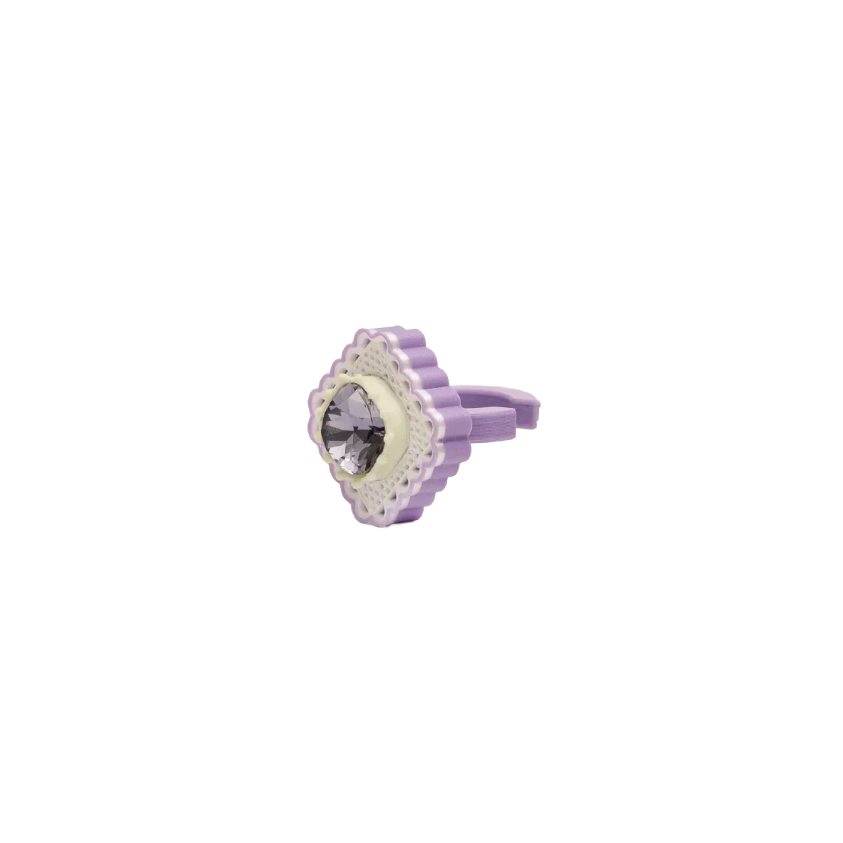 EARCUFF LACE ROMBO