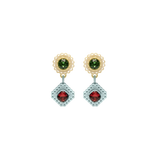 ARETES DOBLE LACE MINI