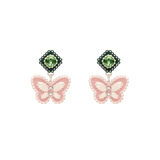 ARETES LACE MARIPOSA DOBLE