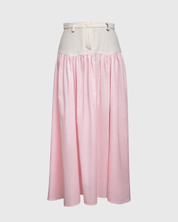 SAND STRIPE SKIRT (ROSA)