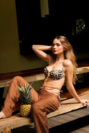LYRA PANTS BROWN