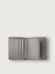 CARTERA CON MONEDERO BICOLOR GRIS OSCURO
