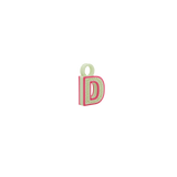 DIJE LETRA - MENTA + MAGENTA